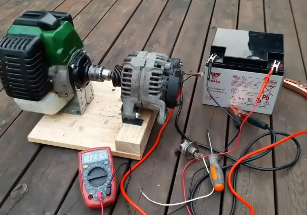 Jak zrobić generator prądu 230V z alternatora i zaoszczędzić na energii