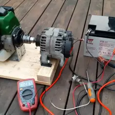 Jak zrobić generator prądu 230V z alternatora i zaoszczędzić na energii